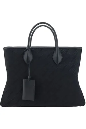 Salvatore Ferragamo Torebki, Mężczyzna, Czarny, ONE SIZE, Torba na ramię z gwiazdą z dzianiny Jacquard