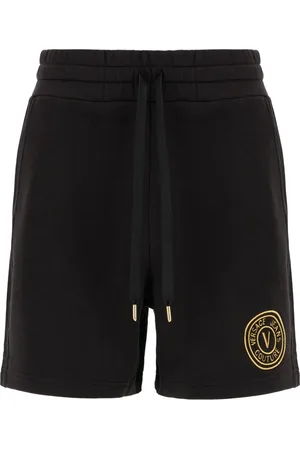 VERSACE Szorty, Kobieta, Czarny, M, Kolekcja Casualowych T-shirtów i Szortów