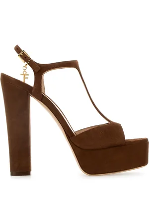 Tom Ford Buty, Kobieta, brązowy, 39 EU, Stylowe Sandały