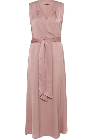 Cream Sukienki, Kobieta, Różowy, XL, Sukienka Bez Rękawów Dawn Elegancka Sylwetka