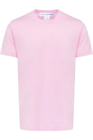 Comme des Garçons Koszulki, Mężczyzna, Różowy, S, Różowy Sweter T-shirt