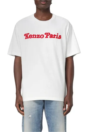 Kenzo Koszulki, Mężczyzna, Biały, S, Stylowy Over T-shirt od Verdi