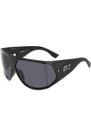Dsquared2 Akcesoria, unisex, Czarny, ONE SIZE, Sportowe Okulary Przeciwsłoneczne Model 0124/S