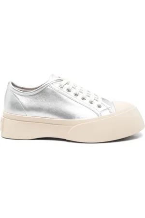 Marni Buty, Kobieta, Biały, 38 EU, Wygodne Sneakersy