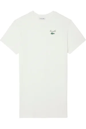 Lacoste Sukienki, Kobieta, Beżowy, XS, Biała Sukienka Letnia