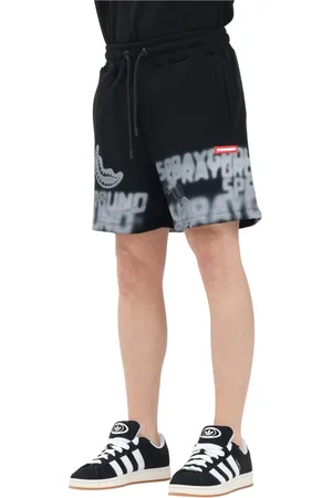 Sprayground Szorty, Mężczyzna, Czarny, M, Urban Smoke Shorts