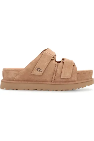 UGG Buty, Kobieta, brązowy, 40 EU, Goldenstar Skórzane Klapki