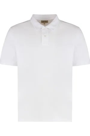 Woolrich Koszulki, Mężczyzna, Biały, S, Bawełniany Polo Shirt z ściągaczami