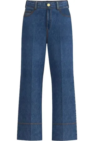 MARELLA Spodnie, Kobieta, Niebieski, M, Kentia-001 Niebieskie Jeansyy