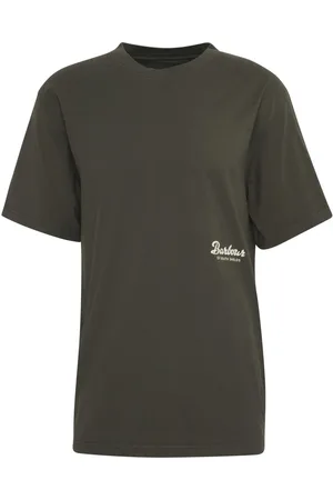 Barbour Koszulki, Mężczyzna, Zielony, M, Bawełna, Oversized Graphic Tee Sage