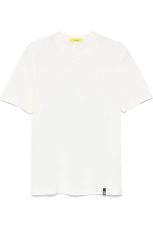 DRUMOHR Koszulki, Mężczyzna, Biały, L, Białe T-shirty i Pola
