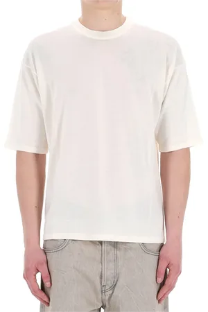 Roberto Collina Koszulki, Mężczyzna, Biały, L, Białe T-shirty i Pola Lekkość Elegancja