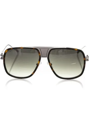 FRANKIE MORELLO Akcesoria, unisex, Wielobarwność, ONE SIZE, Okulary Przeciwsłoneczne Shield Havana Metal
