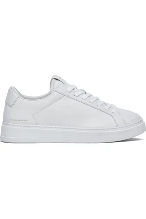Crime london Buty, Mężczyzna, Biały, 44 EU, Białe Skórzane Sneakersy Ss 25