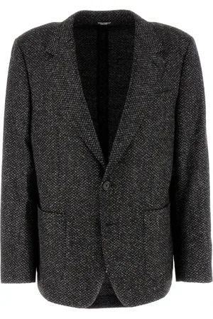 Dolce & Gabbana Kurtki, Mężczyzna, Szary, L, Nylon, Stylowe Kurtki i Kamizelki Kolekcja