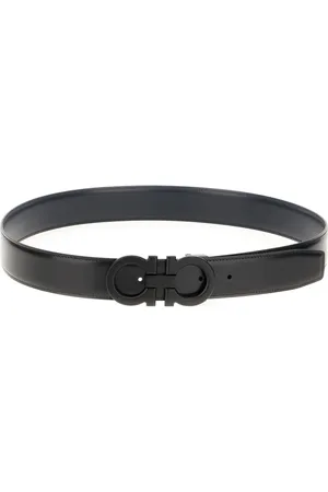 Salvatore Ferragamo Akcesoria, Mężczyzna, Czarny, 100 CM, Stylowa Kolekcja Pasków dla Mężczyzn