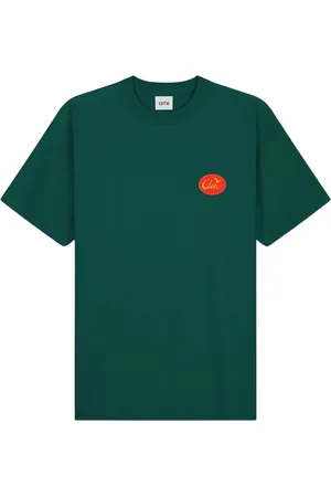 Arte Antwerp Koszulki, Mężczyzna, Zielony, L, Ptasi Logo T-shirt
