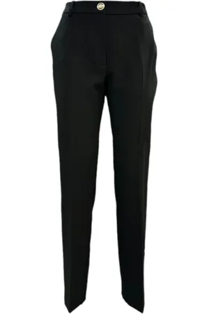 Guess Spodnie, Kobieta, Czarny, 4XL, Klasyczne spodnie chinos z diagonalu