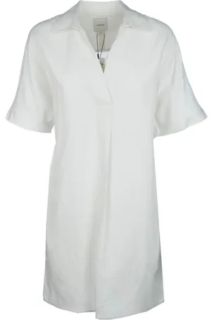 Calvin Klein Sukienki, Kobieta, Biały, M, Eleganckie Sukienki na każdą okazję