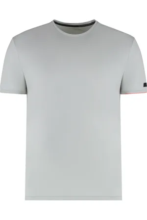 RRD Koszulki, Mężczyzna, Szary, S, T-shirt z okrągłym dekoltem z mieszanki bawełny