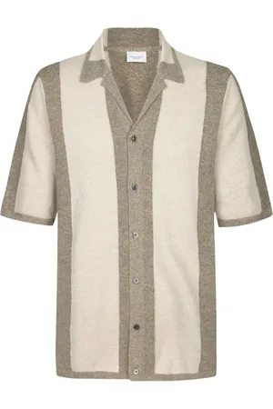 Profuomo Koszule, Mężczyzna, Beżowy, M, Beżowy Polo