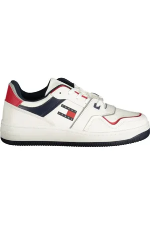 Tommy Hilfiger Buty, Mężczyzna, Biały, 42 EU, Biae Sneakersy z Poliestru