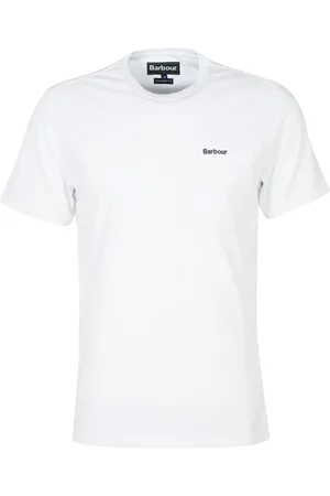 Barbour Koszulki, Mężczyzna, Biały, 2XL, T-Shirts