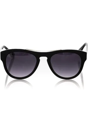 FRANKIE MORELLO Akcesoria, unisex, Czarny, ONE SIZE, Okulary Przeciwsłoneczne Geometryczne Wayfarer Czarna Ramka