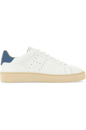 Hogan Buty, Mężczyzna, Biały, 40 EU, Białe Sneakersy z Perforowanym Detalem H