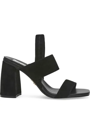Steve Madden Buty, Kobieta, Czarny, 37 EU, Czarne Sandały dla Kobiet