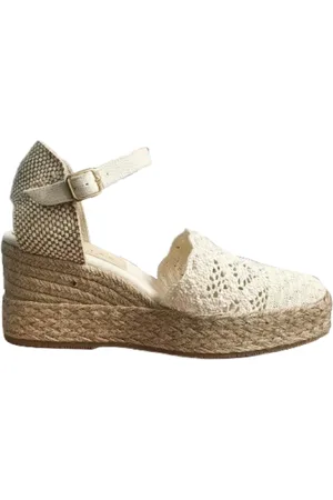 Paloma Barceló Buty, Kobieta, Biały, 40 EU, Białe Sandały Palomitas
