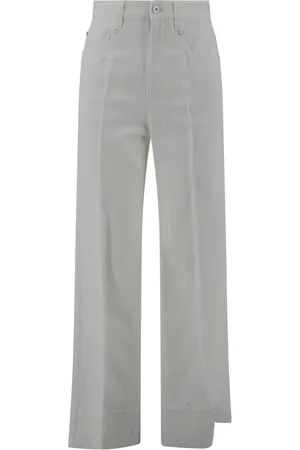 Brunello Cucinelli Spodnie, Kobieta, Szary, S, Eleganckie Spodnie