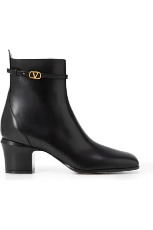VALENTINO GARAVANI Buty, Kobieta, Czarny, 39 EU, Len, Stylowe Buty