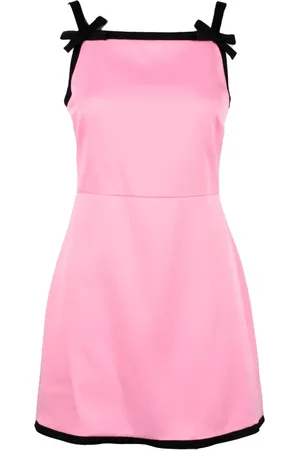 Msgm Sukienki, Kobieta, Różowy, XS, Sukienka damska