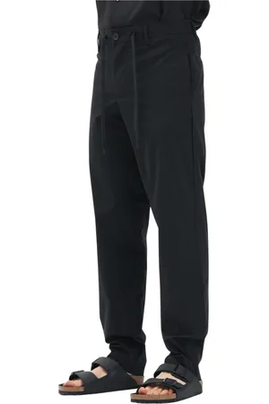 SELECTED Spodnie, Mężczyzna, Czarny, S, Czarne luźne spodnie Slim Fit