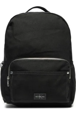 Calvin Klein Torebki, Mężczyzna, Czarny, ONE SIZE, Poliester, Sport Essentials Campus Backpack