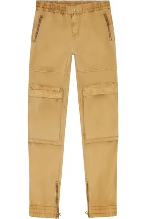 Diesel Spodnie, Mężczyzna, Beżowy, S, Spodnie Casual