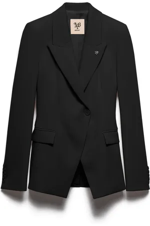 ANIYE BY Kurtki, Kobieta, Czarny, L, Czarny Bella Blezer z klapami