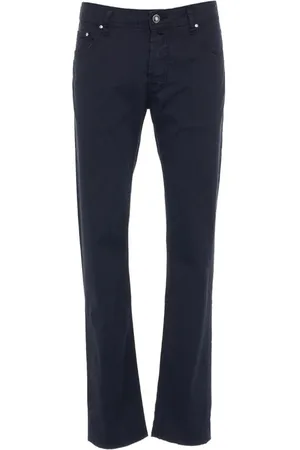 Jacob Cohen Jeansy, Mężczyzna, Niebieski, W32, Denim, Trousers