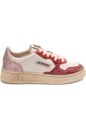 Autry Buty, Mężczyzna, Wielobarwność, 45 EU, Zamsz, Niskie Sneakersy w Białym i Brązowym Zamszu