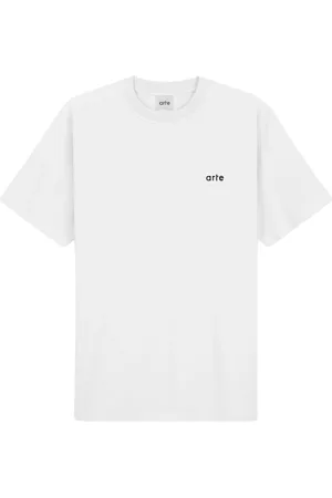 Arte Antwerp Koszulki, Mężczyzna, Biały, 3XL, Biały T-shirt z Logo Serca