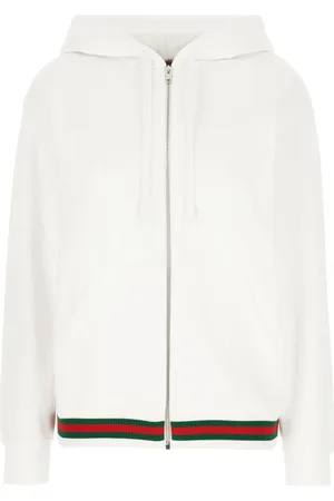 Gucci Bluzy, Kobieta, Biały, S, Stylowe Bluzy dla Modnego Wyglądu