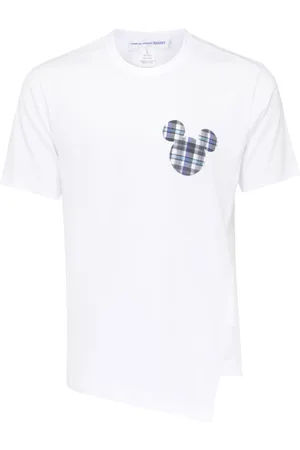 Comme des Garçons Koszulki, Mężczyzna, Biały, S, Biała koszulka z dzianiny