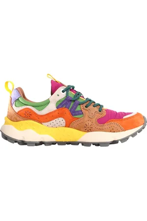 Flower Mountain Buty, Kobieta, Wielobarwność, 39 EU, Zamsz, Zamszowe Buty Trekkingowe z Korkową Wkładką