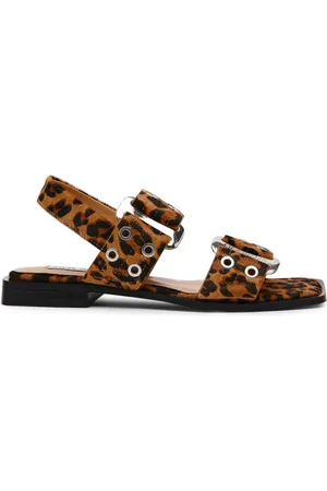 Steve Madden Buty, Kobieta, brązowy, 39 EU, Brązowe Sandały na Stylowe Lato