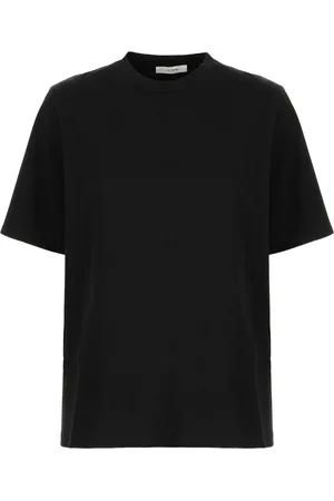 The Row Koszulki, Kobieta, Czarny, S, Casual Bawełniany T-shirt