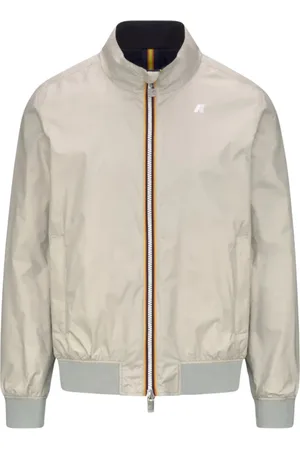 K-Way Kurtki, Mężczyzna, Beżowy, S, Nylon, Dwustronna lekka kurtka