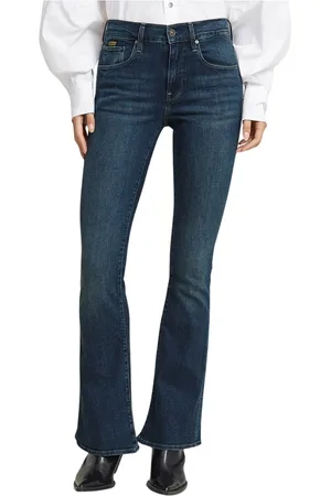 G-Star Jeansy, Kobieta, Niebieski, W27 L32, Bootcut Flare Jeansy
