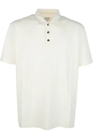 Bottega Veneta Koszulki, Mężczyzna, Biały, L, Klasyczny Polo Shirt dla Mężczyzn
