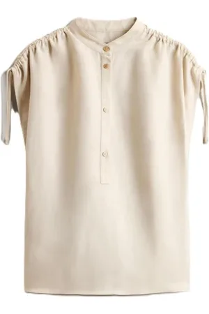 Woolrich Koszulki, Kobieta, Beżowy, S, Koszule Wiskoza